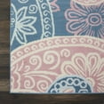 thumbnail image 4 of Nourison Jubilant Floral Blue 7'10" x 9'10" Area Rug, (8x10), 4 of 8