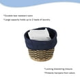 thumbnail image 4 of Trademark Home Durable Nylon Laundry Bag with Drawstring, Navy Blue, 4 of 6
