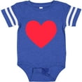 thumbnail image 3 of Inktastic Valentine's Day Red Heart Boys or Girls Baby Bodysuit, 3 of 5