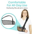 thumbnail image 5 of Arm Sling for Shoulder Injury & Surgery Recovery - Waterproof Mesh Shower Sling Immobilizer for Rotator Cuff Support - Right Left Arm for Men & Women - Stabilize Elbow, Wrist, Thumb, Dislocation, 5 of 6