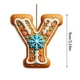 thumbnail image 2 of Adornos Navideños Colgantes con 26 Letras para Árbol de Navidad, Adornos Navideños Personalizados para Hacer Tú Mismo, Decoración Navideña, Decoración Colgante para Árbol de Navidad., 2 of 5