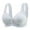 Gray, variant on Hfnxid Women Bras Under $ 5.00,Woman Color Thin And Steel Hoop Gathered Breathable Underwear For Daily Bras