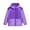 Purple, variant on MGEOY Boys Girls Hooded Rain Jackets Waterproof Rain coats Windbreaker for Kids Lightweight Jackets