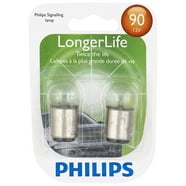 Philips P21Wll Longerlife Miniature Clear Twist Type Automotive Bulb ...