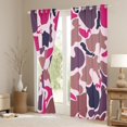 thumbnail image 3 of Feelyou Kawaii Pink Camouflage Curtains Pack of 2 (42x84 Each), Camo Abstract Ombre Curtains Blackout, Vintage Fashion Style Bedroom Curtains, Curtains and Drapes Decor, 3 of 6