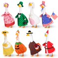 thumbnail image 1 of Porch Goose Outfits FuWeave 8 Set Holiday para ganso de 58 cm, 1 of 6