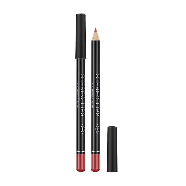 Rouges à Lèvres pour Femmes Cadeau Ensemble de Crayon à Lèvres Mode Imperméable 12 Stylos pour Femmes Rouge à Lèvres