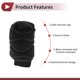 thumbnail image 4 of Protector de pomo de cambio de coche universal Unique Bargains, cubierta de pomo de cambio, cubierta de freno de mano, cubierta de pomo de cambio de felpa negra, 4 of 6
