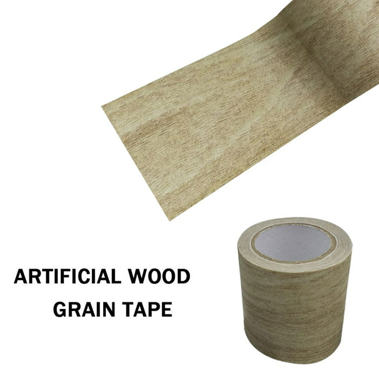 Woodgrain Repair Tape Patch Wood Textured Furniture Adhesive Tape Strong  Stickiness Waterproof New 