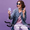 thumbnail image 6 of Shockproof Liquid Silicone Designed for iPhone 13 Case Gel Rubber Full Body Protection Anti-Shock Cover Case Drop Protection 6.1inch-Light Purple, 6 of 12
