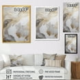 thumbnail image 4 of Designart "Gold And Grey Abstracted Line Artistry V" Minimalism Line Art Canvas Print, 4 of 5