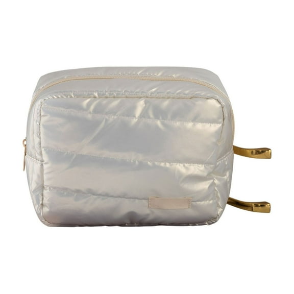 LEHOZIHEQ Travel Makeup Bag, Puffy Soft Beauty Case, Waterproof Makeup Bag, Collapsible Cosmetic Bag for Travel Essentials