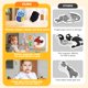 thumbnail image 4 of Juego de imanes para nevera JoyCat de madera para niños, 26 animales, 4 of 8