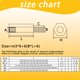 thumbnail image 3 of M4 M5 M6 White Nylon Standoff Hexagonal Hex Spacer For PCB Motherboard Support Column Plastic Spacing Screw bolt length: 30-60mm, 3 of 4