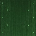 thumbnail image 1 of Ahgly Company Indoor Square Abstract Emerald Green Contemporary Area Rugs, 3' Square, 1 of 4