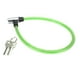 thumbnail image 1 of Candado Para Bicicleta, Cable, Cable De Acero Portátil Para Candado De Bicicleta Con 2 Llaves Para Bicicleta, Motocicleta, Monopatín Y Scooter, 1 of 7