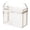 Crème Blanche, variante sur Luzkey Sac de Rangement pour Toutous Boîte Organisatrice de Jouets Maisonnette Étui de Voyage Bac à Poupées pour Anniversaire Balcon Blocs de Construction Pâques Crème Blanc