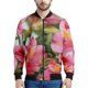 thumbnail image 3 of Chaqueta con cremallera con estampado de flores de narciso y lirio para hombre, sudadera informal de manga larga con estampado 3D de plantas, abrigo de calle, chaquetas holgadas, 3 of 5