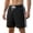 ☪101-Gray, variant on Mens Colorblock Casual Athletic Elastic Waist Zipper Pocket Fitness Training Shorts for Gym Workout Running Jogging Crossfit Session Summer Gear