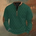 thumbnail image 1 of Blusas y camisas de manga larga con cuello redondo Sudadera con capucha de cuello redondo para hombre Jersey estampado Blusa de poliéster de manga larga para hombre, 1 of 4