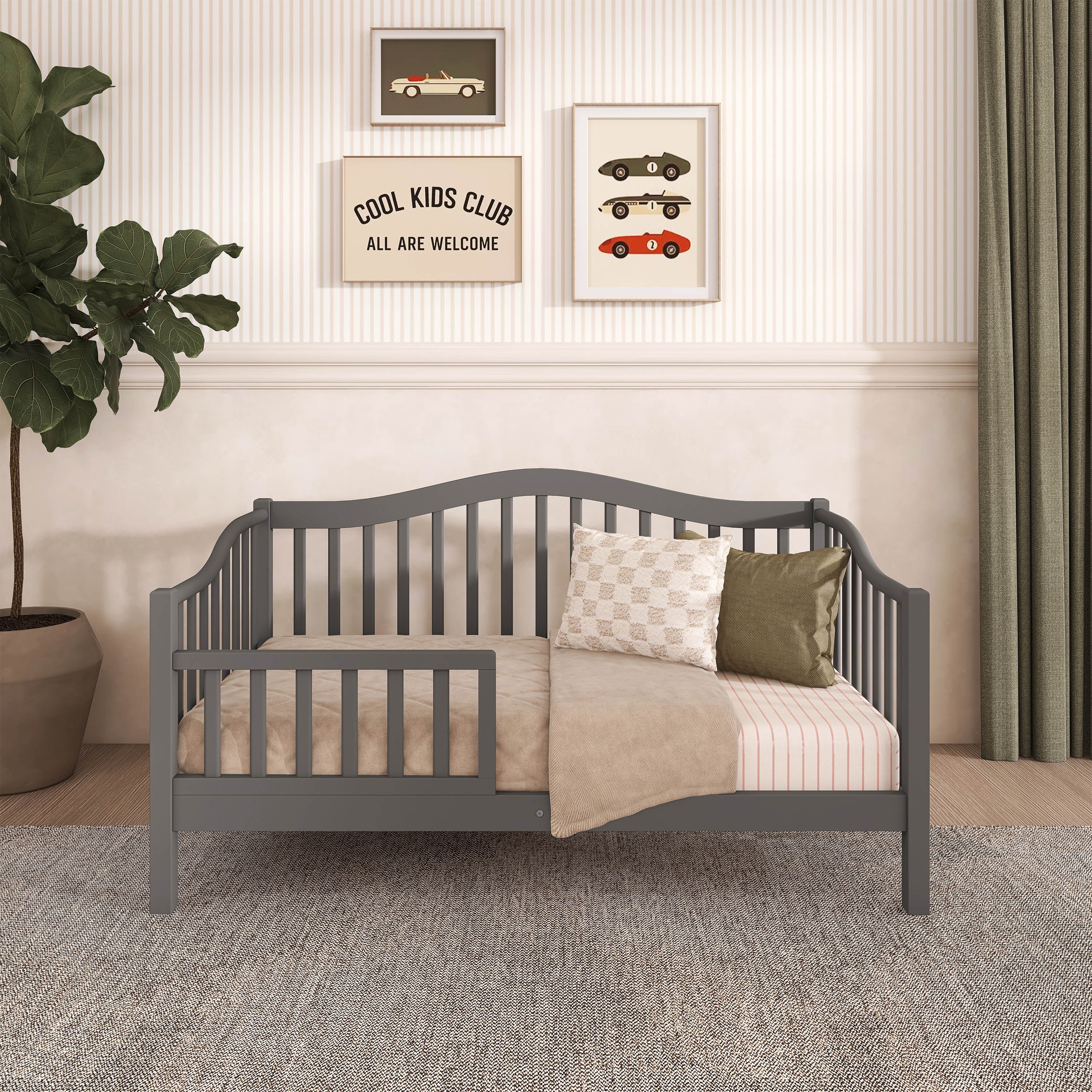 Dream On Me Austin Toddler Daybed in Storm Grey