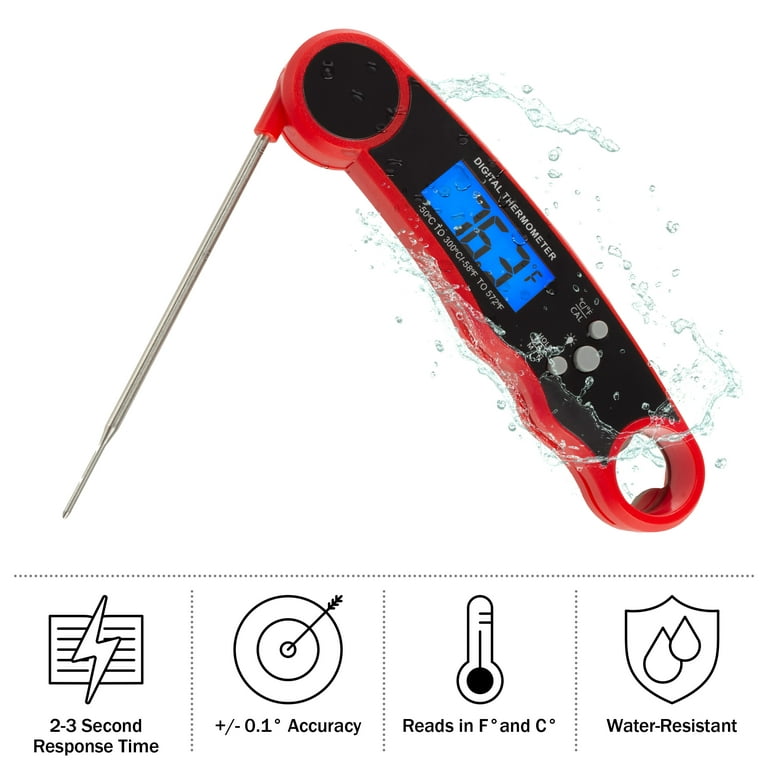 Digital Food Thermometer, Wild About Bread™ Logo