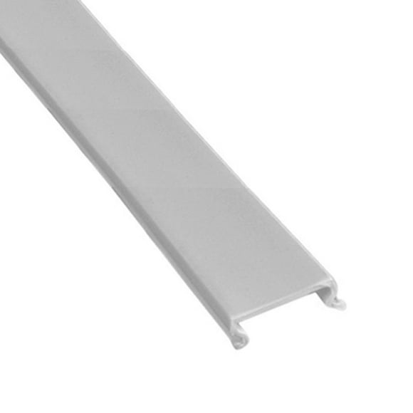 AP Trim Molding Insert 011-361 Used For Doors/Trim Molding And Windows; 5/8 Inch Width x 8 Foot Length; Rigid Vinyl; White; Philips Style Screw Cover; Single