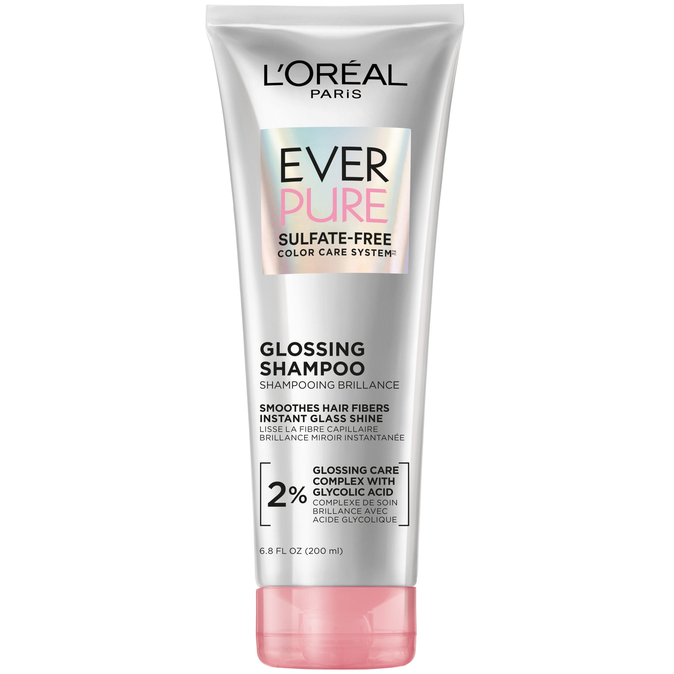 (6 pack) L'Oreal Paris EverPure Glossing Shampoo, 6.8 fl oz