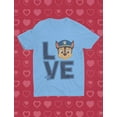 thumbnail image 5 of Paw Patrol Shirts for Boys Girls Clothes Love Chase Toddler Kids T-Shirt California Blue 5T, 5 of 5
