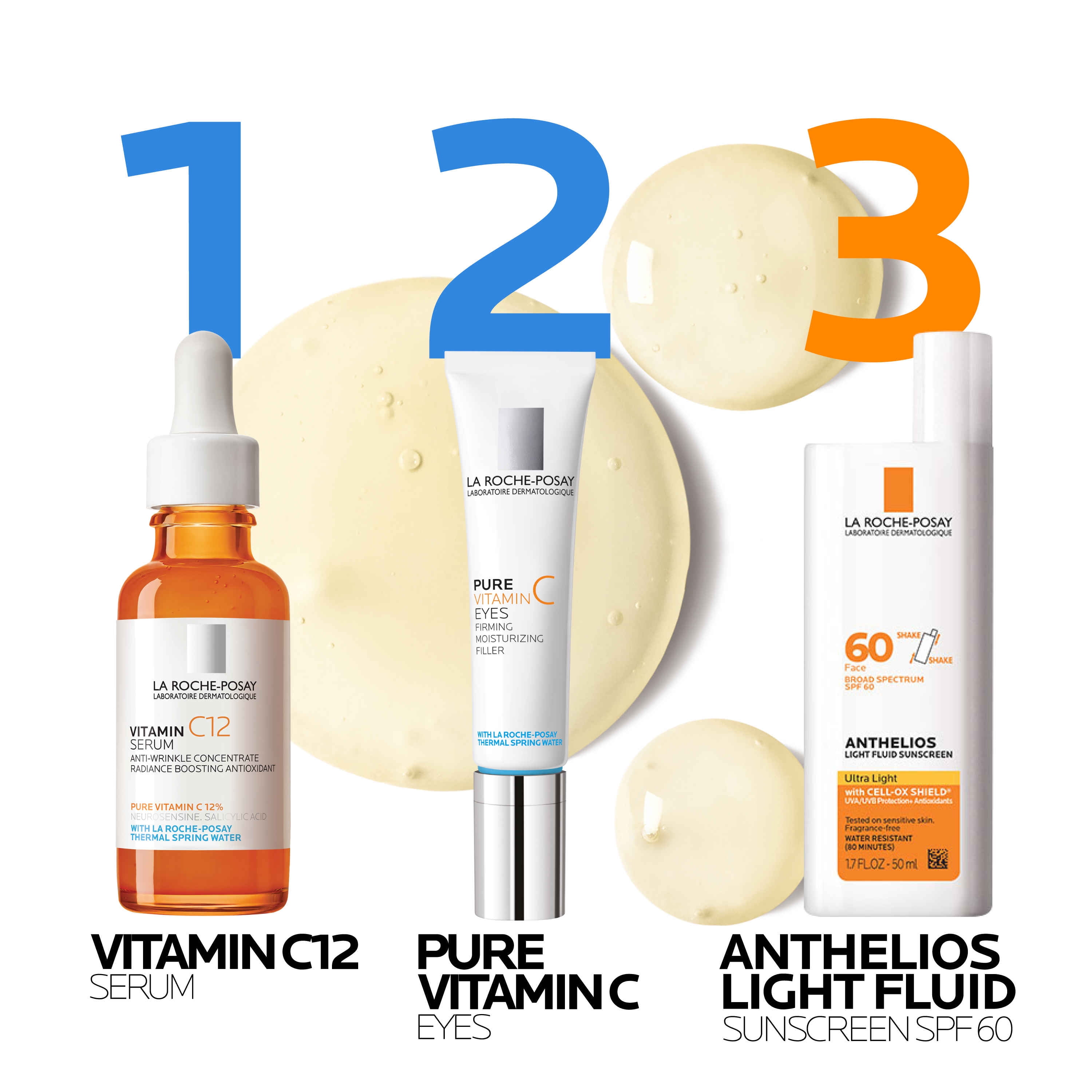 La Roche-Posay Vitamin C12 Serum For Face, 1.0 fl oz