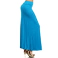 thumbnail image 2 of Moa Collection Women's Elegant High-Waisted Maxi Skirt  for Every Occasion, 2 of 4
