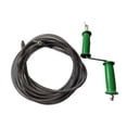 thumbnail image 2 of simhoa Hand Crank Drain Snake Cable Drain Auger Cable Cleaner for Bathroom Sink Tub 15m Spring, 2 of 8