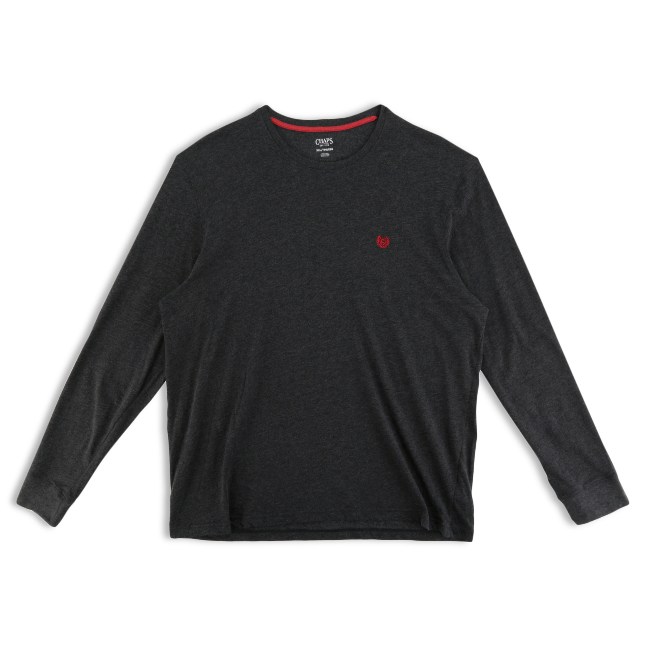 Chaps Men's Long Sleeve Logo Tee