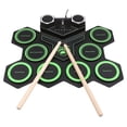 thumbnail image 1 of Tambour Électronique Coloré pour Enfants avec Haut-Parleur Intégré Jouets Instrument au Lithium, 1 of 9