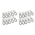thumbnail image 3 of tredstone 1/2/3/5 1 Bag Shirt Collar Extender Non-irritating Fabric Elastic Seamless Saving Money Neck Multifunctional Durable Replace Rope Buckle White 2PCS, 3 of 6