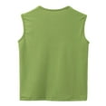 thumbnail image 3 of GERsome Girls Athletic Tank Tops Kids Solid Color Crewneck Sleeveless Tops for Gym Yoga 5-14 Years, 3 of 3