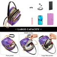 thumbnail image 6 of Women's Crossbody Handbags Shoulder Handbag Multi Pocket Crossbody Bag Witch Holding Pumpkin Lantern, 6 of 7