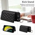 thumbnail image 3 of iPhone SE 3/2 Case ,Card Slots Leather Wrist Strap Phone Cover for iPhone SE 3/2, 3 of 5