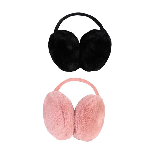 2 orejeras de felpa para invierno, con forma de hamburguesa plegable, auriculares, orejeras suaves, ropa, accesorios de disfraces, a prueba de viento, Zulema orejeras cálidas