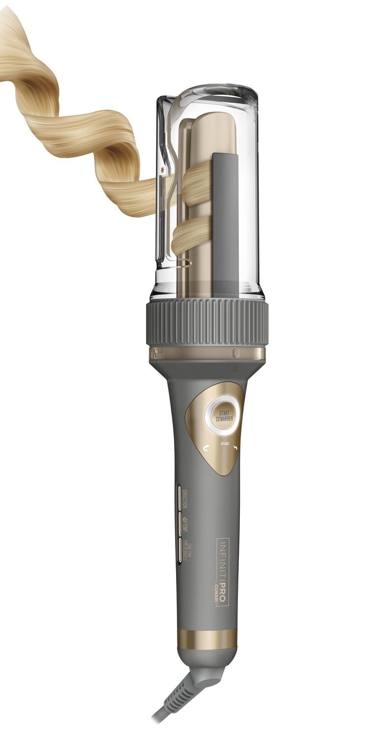 infinitiPRO par Conair Curl Secret® Fer à friser 1 ¼” boucleur automatique en céramique – Cadeaux pour Elle Fer à friser en céramique