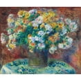 thumbnail image 3 of Pierre-Auguste Renoir 14x12 Black Modern Framed Museum Art Print Titled - Chrysanthemums (1881), 3 of 5