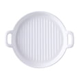 thumbnail image 1 of Ceramic Plate Ceramic Baking Food Plate Food Holder Restaurant Salad Plate, 1 of 5