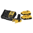 thumbnail image 1 of Kit adaptador de batería DEWALT de 18 V a 20 V con 2 baterías y cargador, 1 of 9