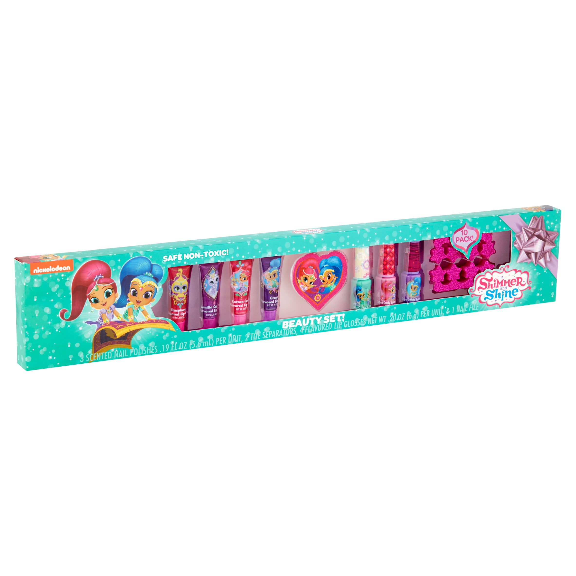 Nickelodeon Shimmer and Shine Beauty Set!, 10 pack - Walmart.com