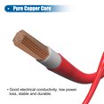 thumbnail image 5 of Unique Bargains 1 Set Wire Golf Cart Battery Cable Replacement for EZGO TXT 1994+ Black Red, 5 of 6