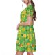 thumbnail image 2 of Balery St. Patrick's day Vestidos sueltos de manga corta para mujer, vestidos de verano 2025, vestidos casuales de corte A con vuelo., 2 of 6