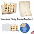 thumbnail image 3 of The Best Card Company 10 Assorted Thank You Notes Bulk Set 4x5.12 w/ Envelopes, 10x1 Designs, For Men, Women, Egg-cellence M10035TY, 3 of 7