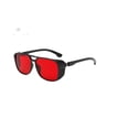 thumbnail image 3 of Retro Round Sunglasses UV400 Protection PC Lenses Classic Frame For Men And Women With Nonpolar UV Shield Film, 3 of 3
