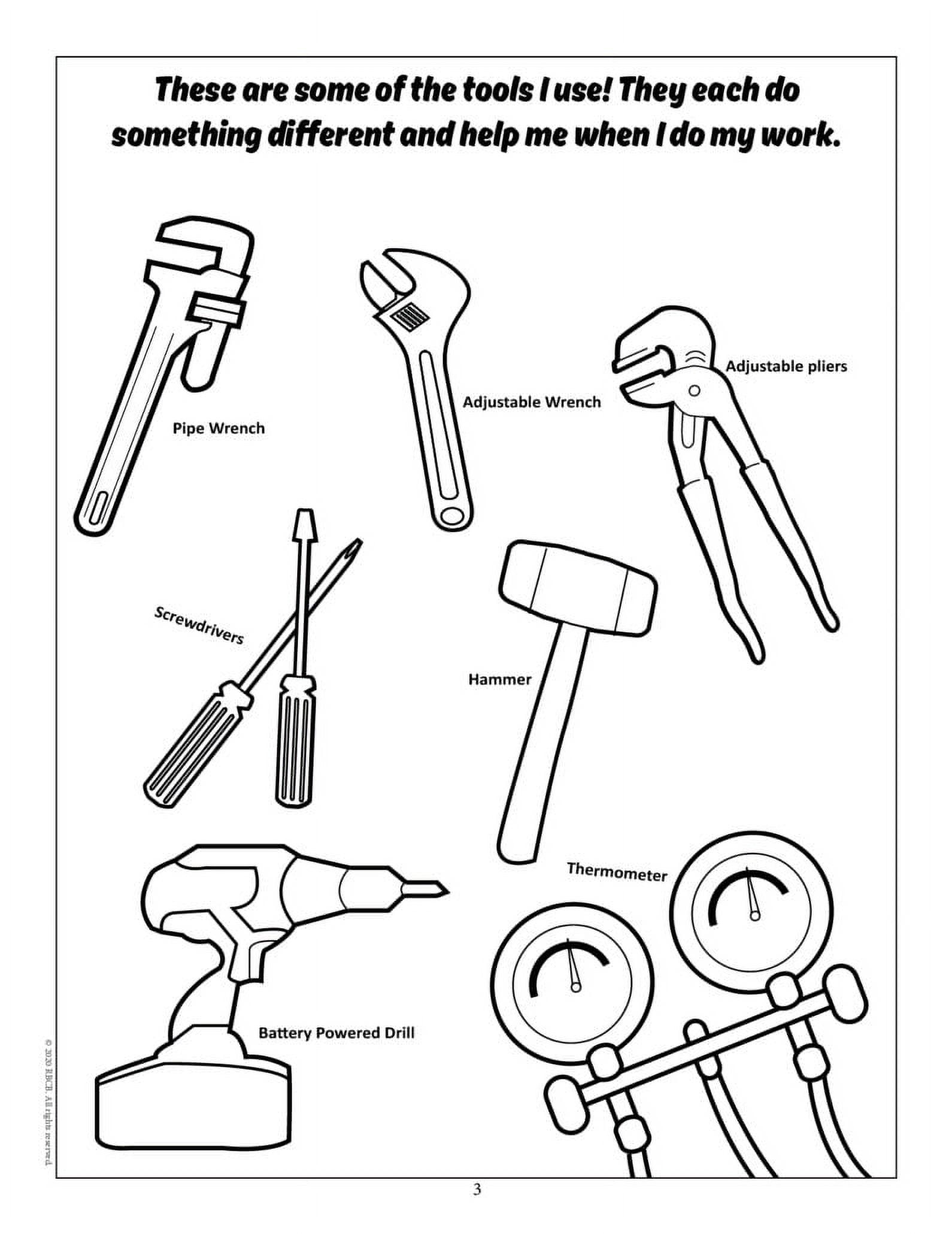 HVAC Imprint Coloring Book (25 Copies) (8.5x11)