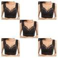 thumbnail image 3 of Qarigey Ribless Bra Lace ofrece una comodidad transpirable y agradable para la piel para las mujeres El chaleco sin marco de acero es cómodo y Type2 NO2, 3 of 6